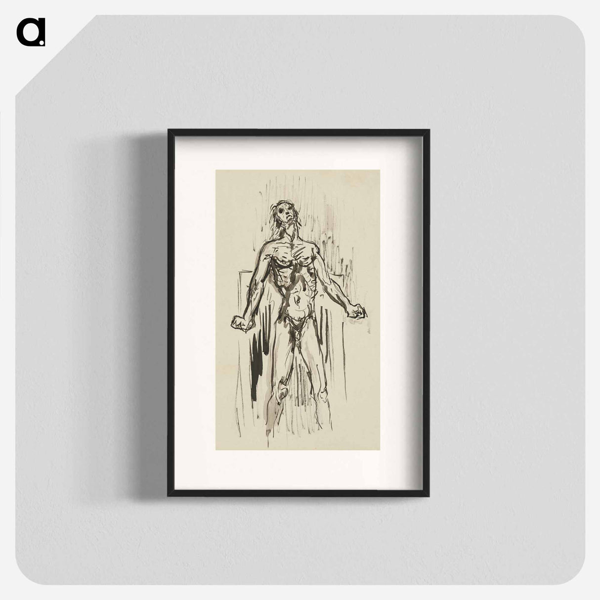 Sketchbook 22 male figure - アーノルド ピーター ワイズ クビンチャン Poster.