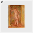 アートポストカード-Nude with Castanets
 - バーンズ・コレクション Postcard.
