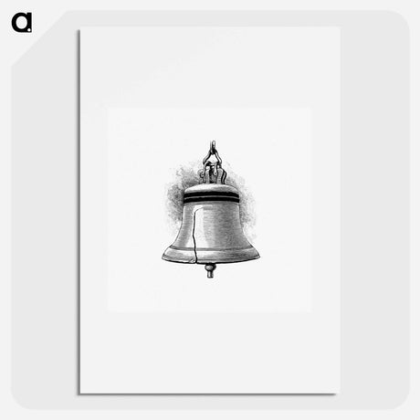 アートポスター-Liberty Bell from Elements of Geography
 - 大英図書館 Poster.