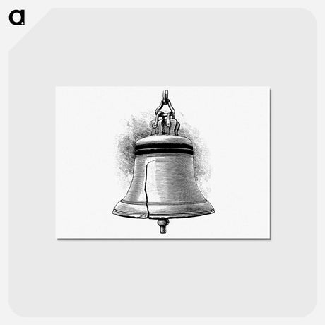 アートポストカード-Liberty Bell from Elements of Geography
 - 大英図書館 Postcard.