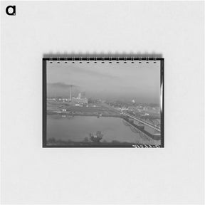 アートメモ帳-Untitled photo, possibly related to: Sugar beet factory along Snake River - ドロテア ラング Memo.