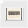 アートポストカード-Running Fallow Deer
 - エドワード マイブリッジ Postcard.