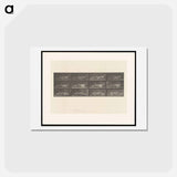 アートポストカード-Running Fallow Deer
 - エドワード マイブリッジ Postcard.