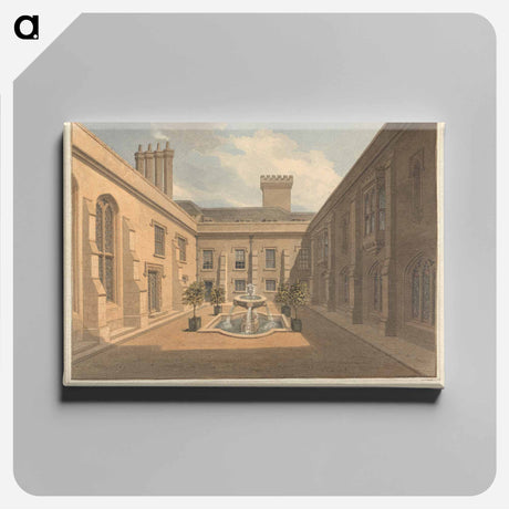 アートパネル-The Court at Blithfield
 - イェール大学アートギャラリー Canvas.