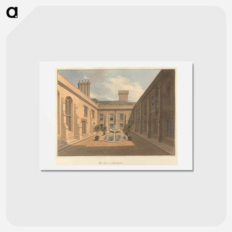 アートポストカード-The Court at Blithfield
 - イェール大学アートギャラリー Postcard.