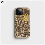 Sawing wood - アーノルド ピーター ワイズ クビンチャン Phone Case.