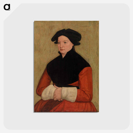 アートポストカード-Portrait of a Woman
 - バーンズ・コレクション Postcard.
