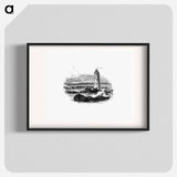アートポスター-Lighthouse in Farne Islands
 - 大英図書館 Poster.