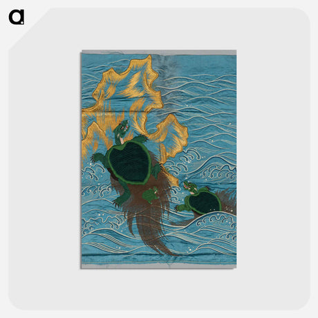 アートポストカード-Embroidered Fukusa
 - クリーブランド美術館 Postcard.