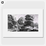 アートポスター-Bathing in a Lake or Mineral Spring
 - 国立医学図書館 Poster.