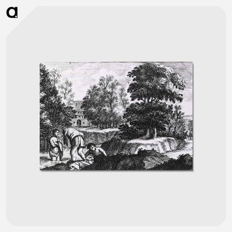 アートポストカード-Bathing in a Lake or Mineral Spring
 - 国立医学図書館 Postcard.