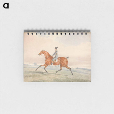 アートメモ帳-Exercising a Racehorse
 - イェール大学アートギャラリー Memo.