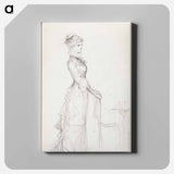 (unknown) part of a sketchbook - アルバート エーデルフェルト Canvas.