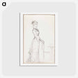 アートポストカード-(unknown) part of a sketchbook - アルバート エーデルフェルト Postcard.