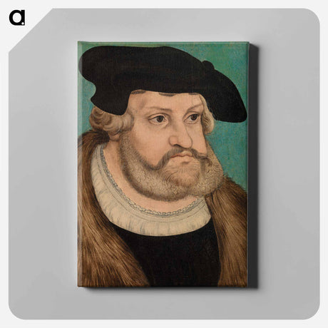 アートパネル-Portrait of Frederick the Wise
 - バーンズ・コレクション Canvas.