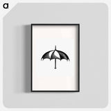 アートポスター-Umbrella Engraving from Bentley's History of Worcestershire
 - 大英図書館 Poster.