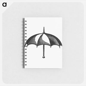 アートメモ帳-Umbrella Engraving from Bentley's History of Worcestershire
 - 大英図書館 Memo.