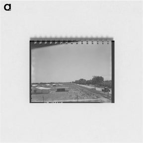 アートメモ帳-View of Resettlement Administration's part-time farms - ドロテア ラング Memo.