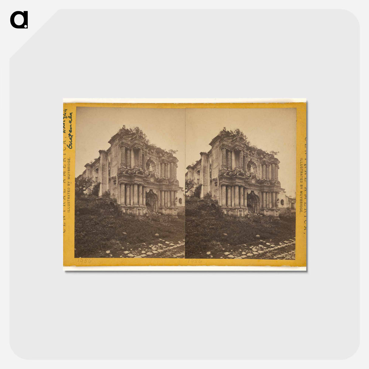 アートポストカード-Church of El Carmen
 - エドワード マイブリッジ Postcard.