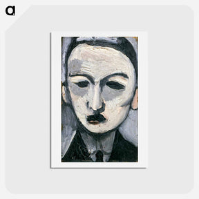 アートポストカード-Portrait De George Besson - アンリ マティス Postcard.