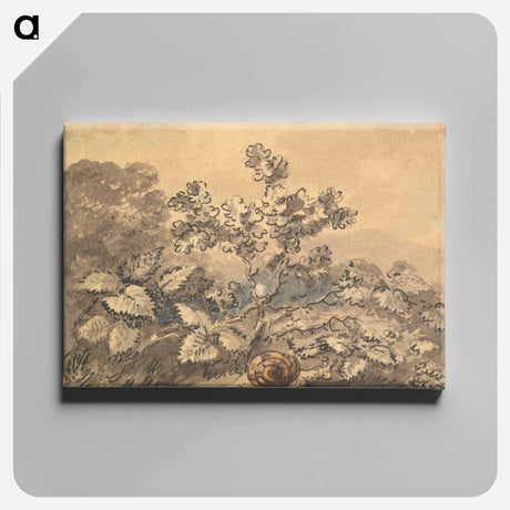 アートパネル-Supported by a Bramble
 - イェール大学アートギャラリー Canvas.