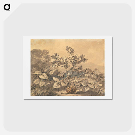 アートポストカード-Supported by a Bramble
 - イェール大学アートギャラリー Postcard.