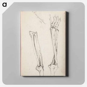 アートパネル-(unknown) part of a sketchbook - アルバート エーデルフェルト Canvas.