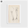 アートポストカード-(unknown) part of a sketchbook - アルバート エーデルフェルト Postcard.