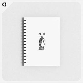 アートメモ帳-Sign Language for Letter A
 - 大英図書館 Memo.