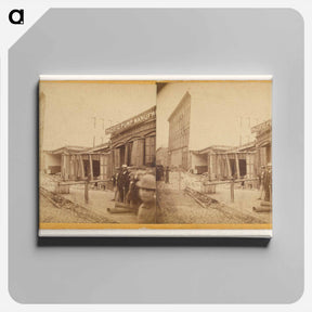 アートパネル-California Street After Earthquake
 - エドワード マイブリッジ Canvas.