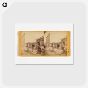 アートポストカード-California Street After Earthquake
 - エドワード マイブリッジ Postcard.