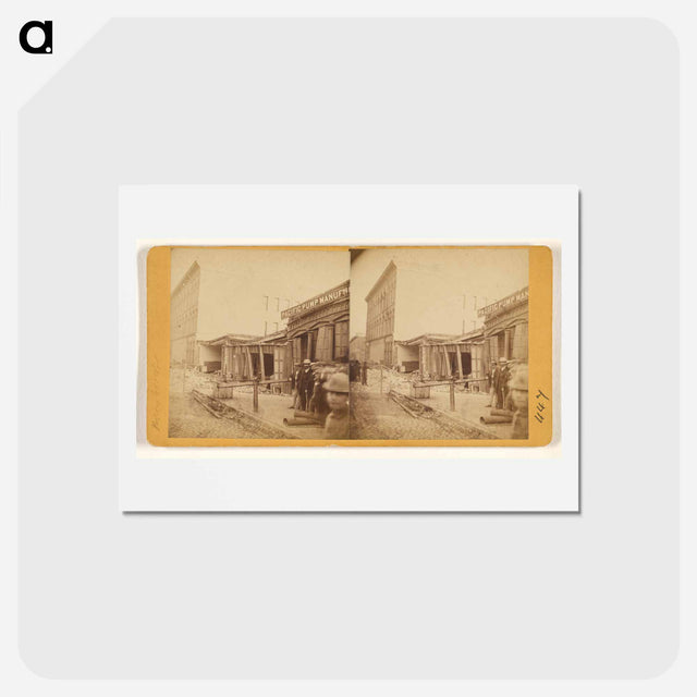 アートポストカード-California Street After Earthquake
 - エドワード マイブリッジ Postcard.