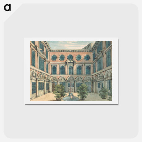 アートポストカード-Tallow Chandler's Hall
 - イェール大学アートギャラリー Postcard.