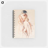 アートメモ帳-Woman with Nude Boy at Her Left
 - バーンズ・コレクション Memo.