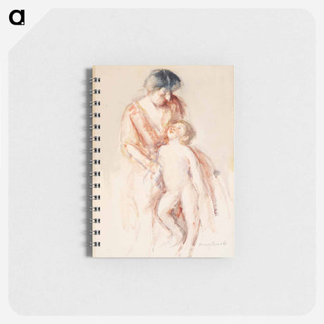 アートメモ帳-Woman with Nude Boy at Her Left
 - バーンズ・コレクション Memo.