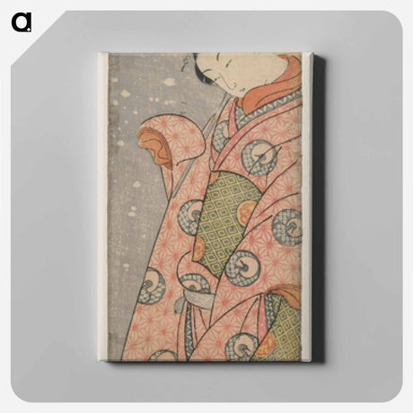 アートパネル-Woman with Umbrella in Snow
 - クリーブランド美術館 Canvas.