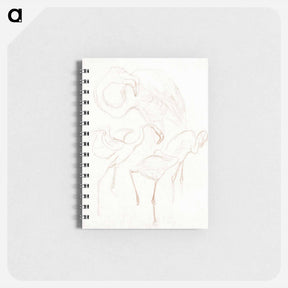 アートメモ帳-Studies van flamingo's - テオ ヴァン ホイテマ Memo.