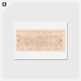 アートポストカード-Plan of the London Botanic Garden
 - イェール大学アートギャラリー Postcard.
