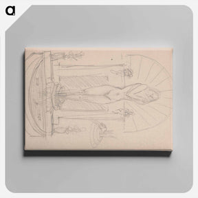 アートパネル-Sketchbook 11 fountain - アーノルド ピーター ワイズ クビンチャン Canvas.