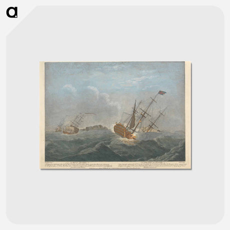 アートポストカード-A Ship in Distress
 - イェール大学アートギャラリー Postcard.