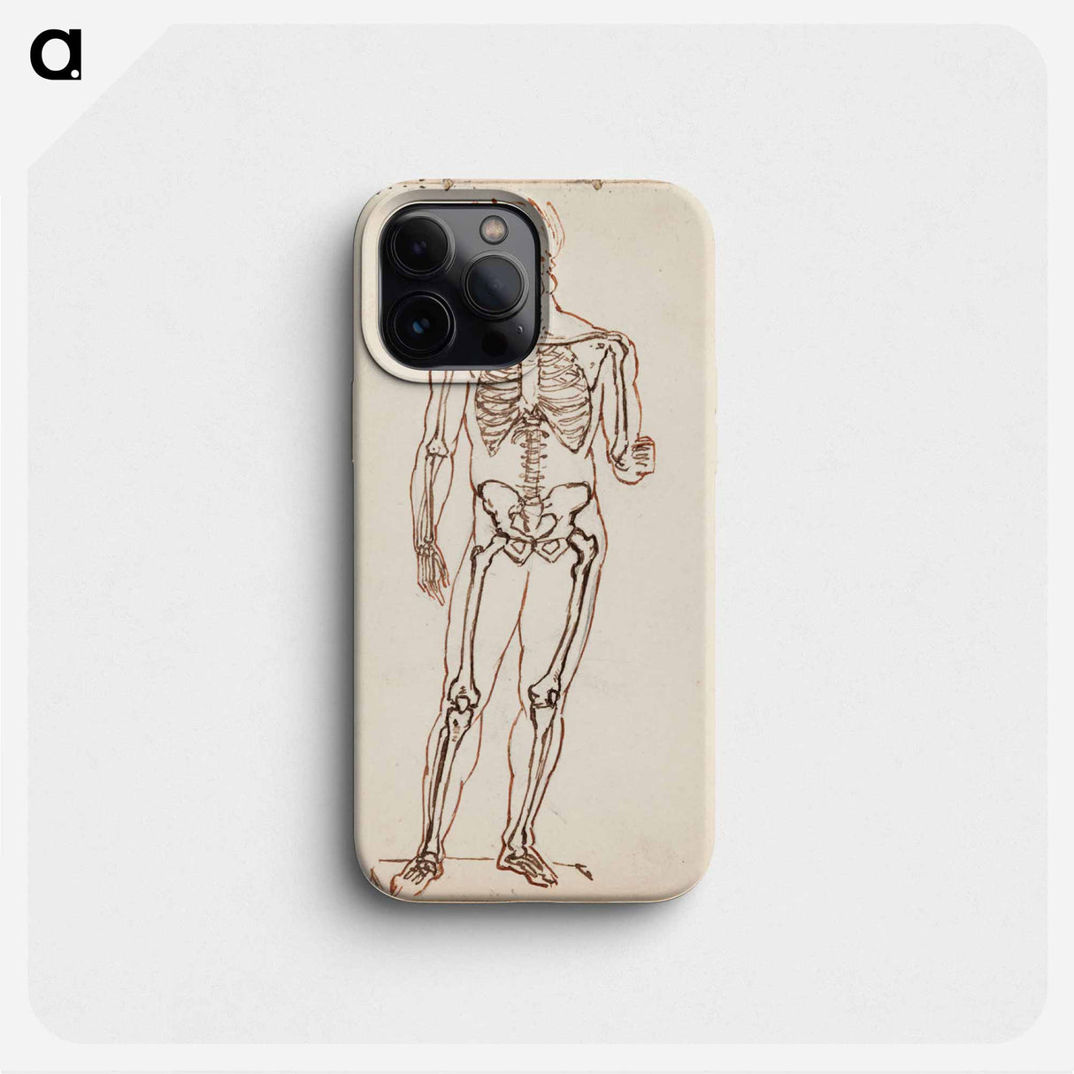 Ares borghese luurankotutkielmana - アルバート エーデルフェルト Phone Case.