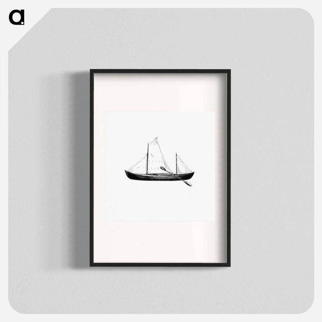 アートポスター-Nautilus Canoe, Voyage of the Paper Canoe
 - 大英図書館 Poster.