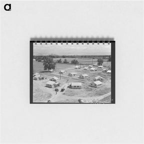 アートメモ帳-Partially completed homes for agricultural workers - ドロテア ラング Memo.