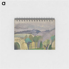 アートメモ帳-Grand Paysage Aux Arbres - アンリ マティス Memo.