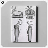 アートパネル-Arm Sling and Artificial Legs
 - 国立医学図書館 Canvas.