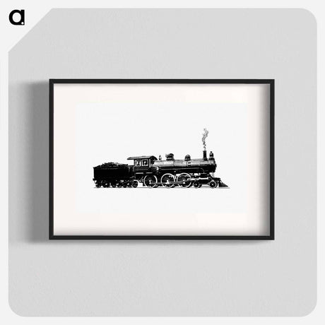 アートポスター-Locomotive, Concord, New Hampshire
 - 大英図書館 Poster.