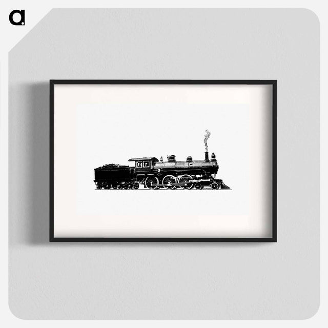 アートポスター-Locomotive, Concord, New Hampshire
 - 大英図書館 Poster.