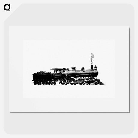 アートポスター-Locomotive, Concord, New Hampshire
 - 大英図書館 Poster.
