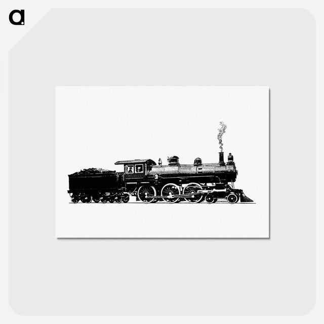 アートポストカード-Locomotive, Concord, New Hampshire
 - 大英図書館 Postcard.
