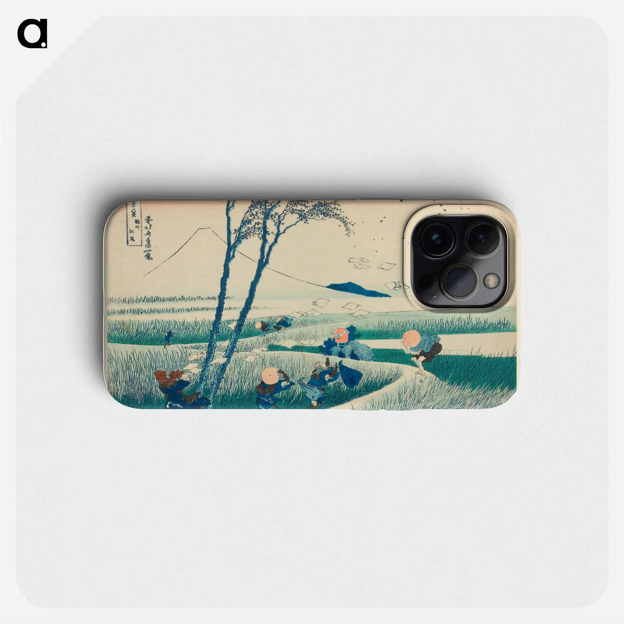 Hokusai's Thirty-six Views of Mount Fuji - Katsushika Hokusai Phone Case.